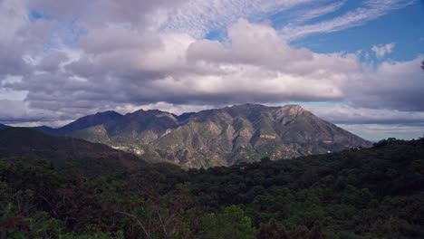 mountain range on the south of spain