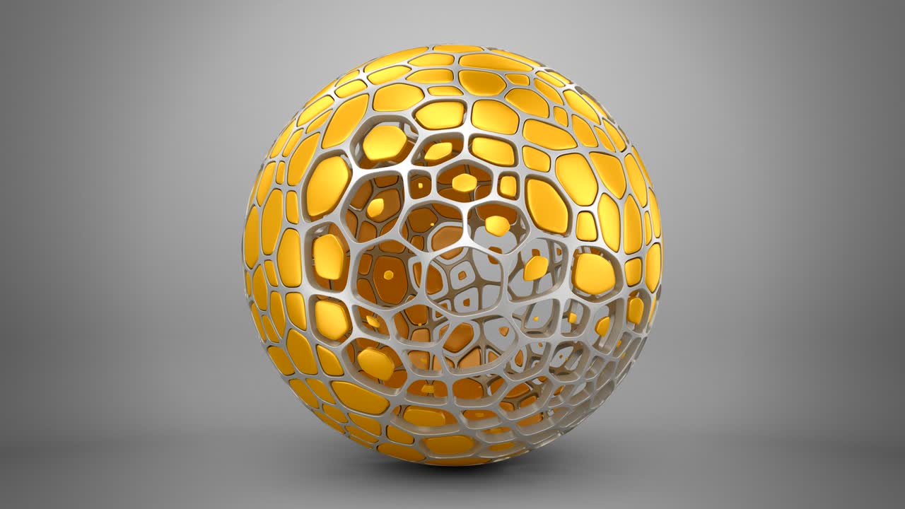 애니메이션 된 기하학적 모양