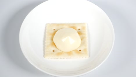 galletas cuadradas con mayonesa