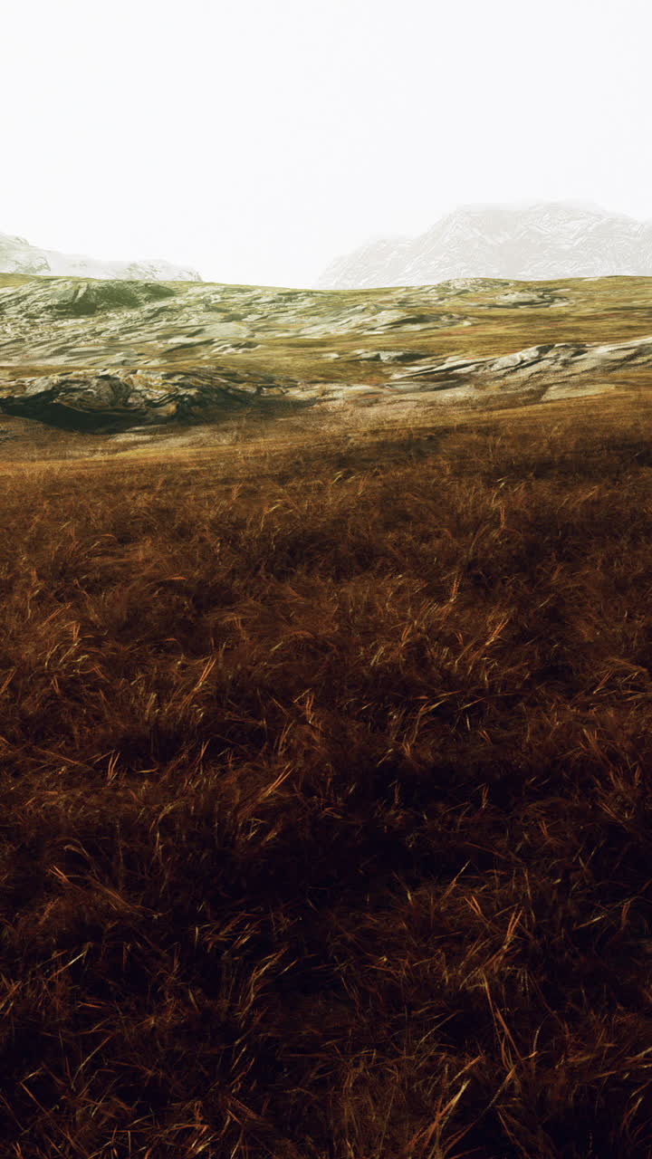 un hermoso paisaje con colinas onduladas y campos de hierba