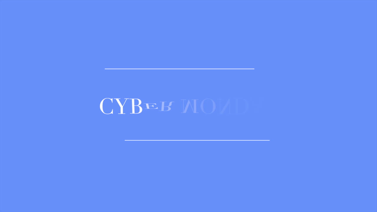 블루 그라데이션에 현대 사이버 월요일 텍스트