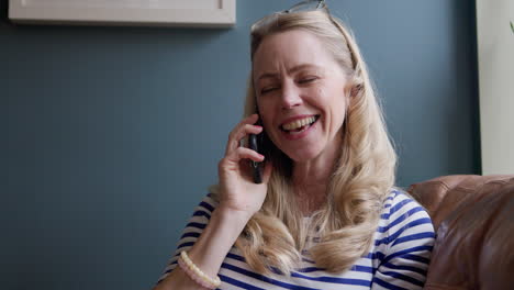 woman talking on the phone