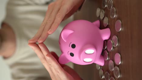 concept of money care and security of your savings