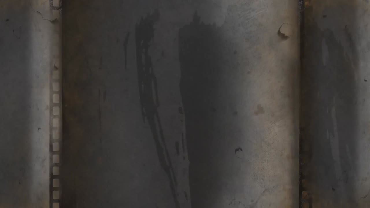 animación de múltiples manchas que se mueven en movimiento hipnótico en un fondo gris angustiado