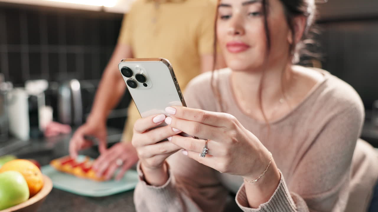 A couple in the kitchen