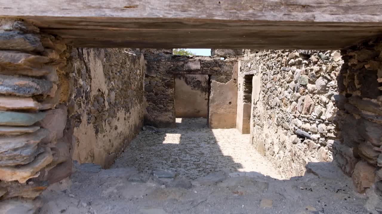 Closeup of historical Ai Pelo Portuguese prison in Timor-Leste, Southeast Asia