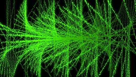 green color dot shape pattern animation motion graphics