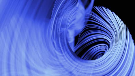 abstract blue spiral vortex