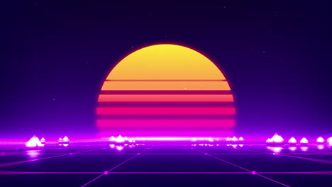 Neon-Lights-Arrow-VJ-Background