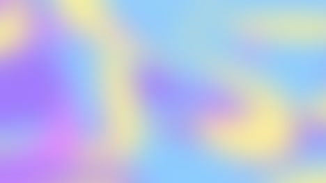 gradiente abstracto fondo de animación en bucle sin costuras. ondas de papel de aluminio holográfico. desenfoque suave, gradiente de brillo. protector de pantalla para teléfonos inteligentes. colores pastel imágenes de stock animadas. papel tapiz en vivo, portada, volante