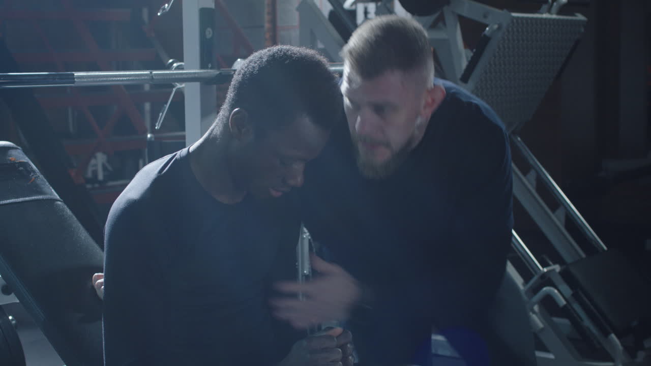 Gym Training Session with Personal Trainer