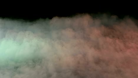 nubes de humo de hielo seco realistas