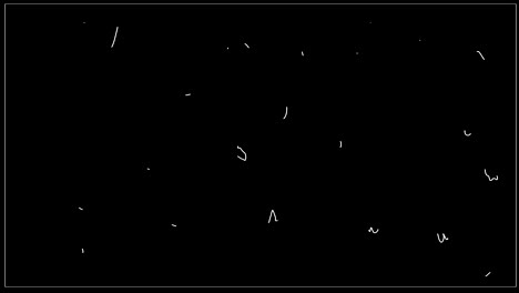 tira de película. animación en stop motion.