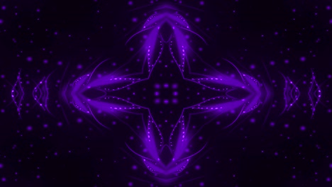 kaleidoscope neon fractal background