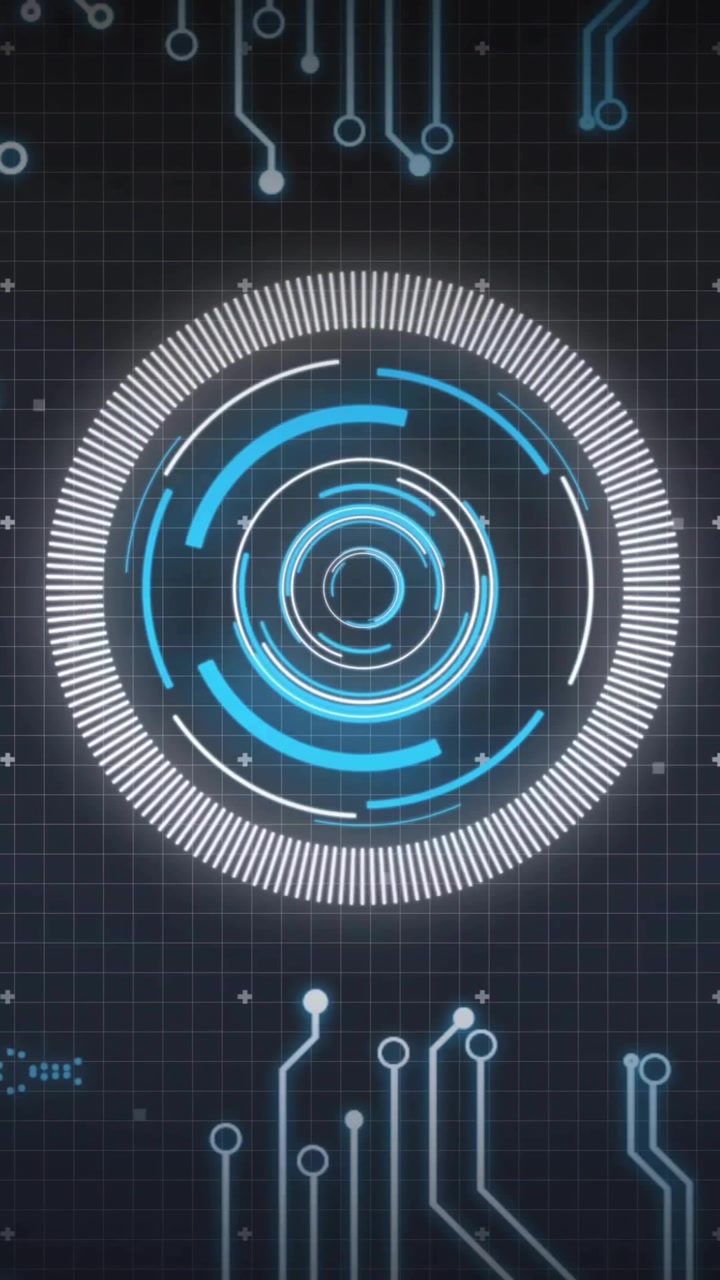 Animation of scope and data processing over computer circuit board