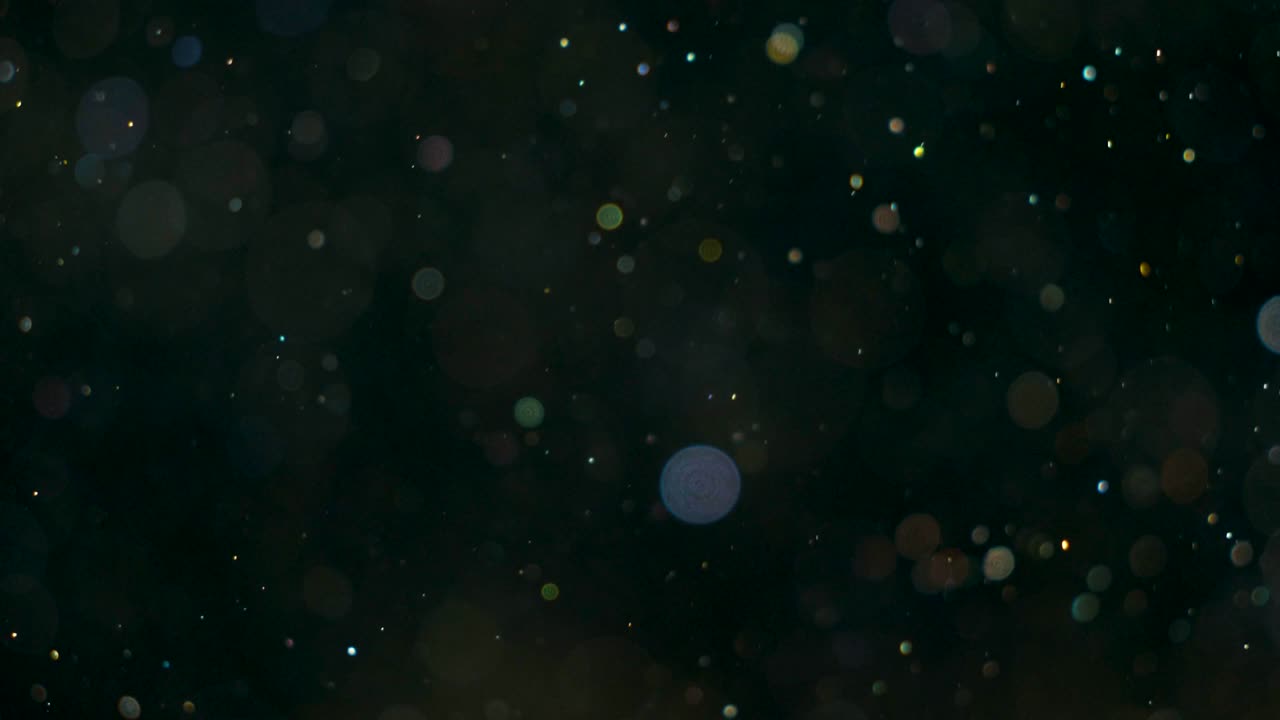 Elegant, detailed, and delightful bokeh and particles visuals with shallow depth of field underwater