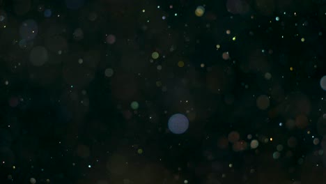 elegante, detallado y delicioso bokeh y partículas visuales con poca profundidad de campo bajo el agua