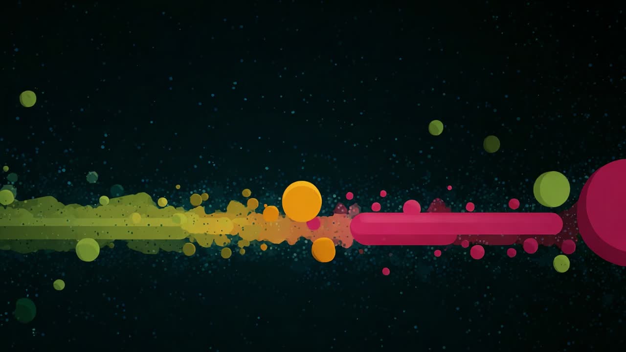 A Vibrant Display of Abstract Circles and Lines: A Journey Through Colorful Shapes in Motion, Capturing the Essence of Dynamism and Flow in a Visually Stunning Digital Artwork Experience