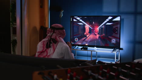 man upset at seeing game over screen