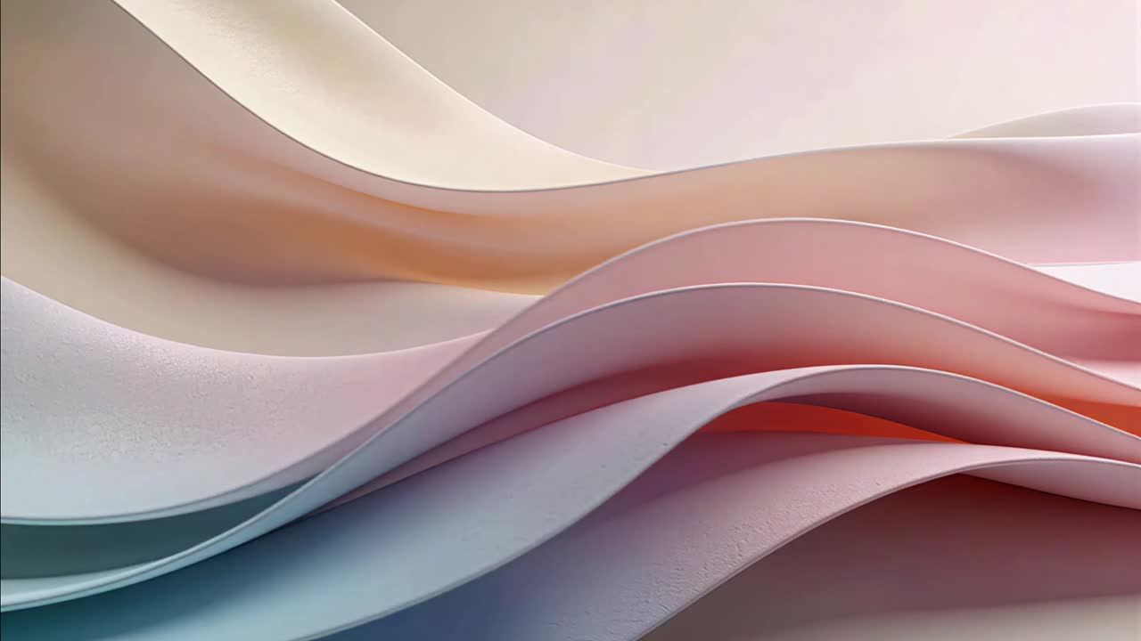 3D Abstract Seamless Animation Background