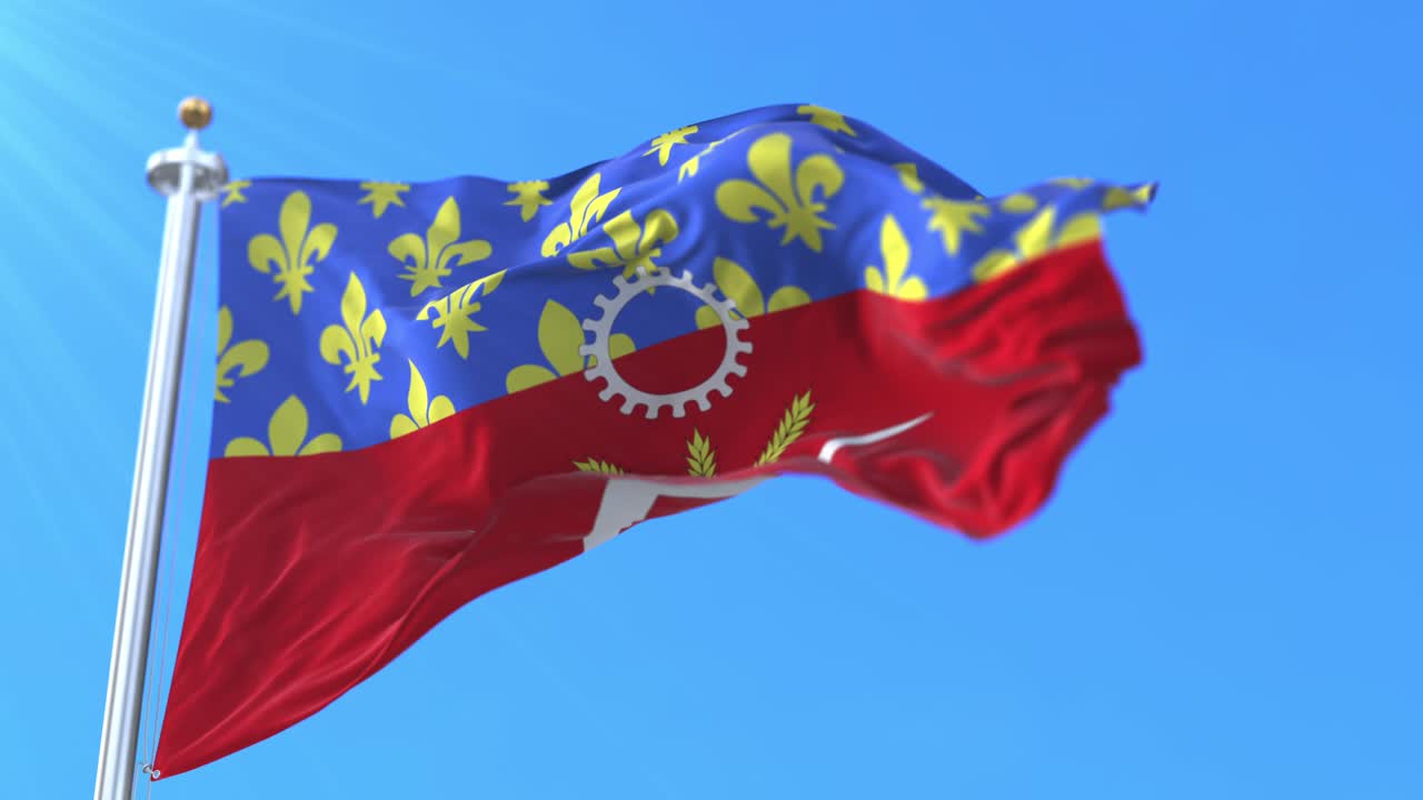 프랑스 île-de-france에 있는 seine-saint-denis 지방의 발