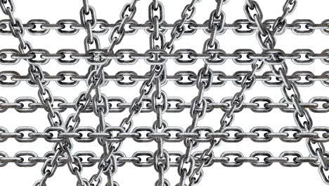 chain animation. looped seamless