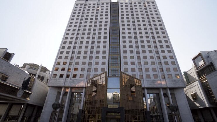 Esterno di un Edificio Governativo a Mosca