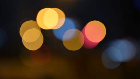 Abstract-blurred-City-lights-bokeh,-Bokeh-of-Diwali-Lights,-Shining-fireworks-in-bokeh-lights,-Diwali-eve-Festival-celebration