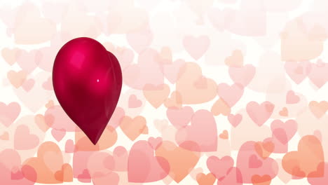 Corazón en forma de globo