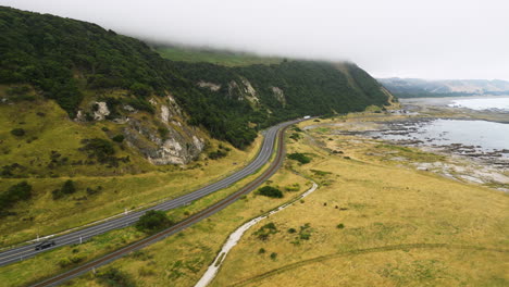 Hermosa-Vista-De-La-Costa-De-Kaikoura