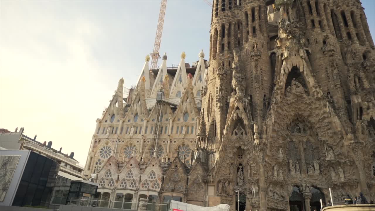 바르셀로나 의 사그라다 파밀리아 - 건축물 의 걸작