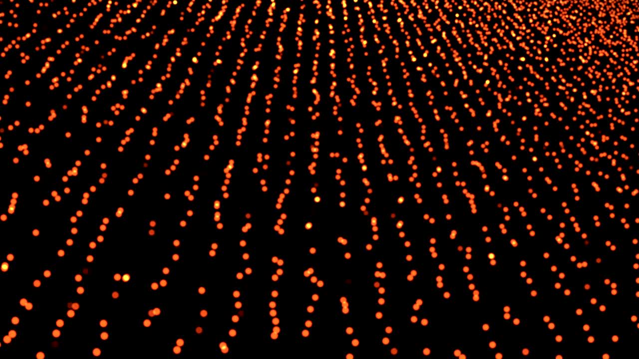 abstracto bokeh de fondo partículas de baile dorado dorado