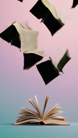 flying books