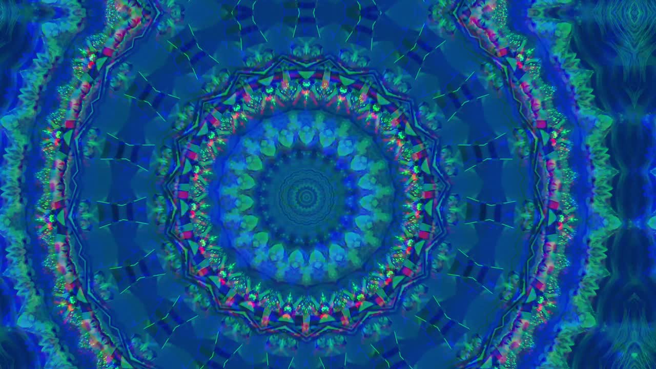 mandala fondo abstracto, meditación magia adornado. movimiento espiritual. chakra cósmico. imágenes de alta calidad 4k.