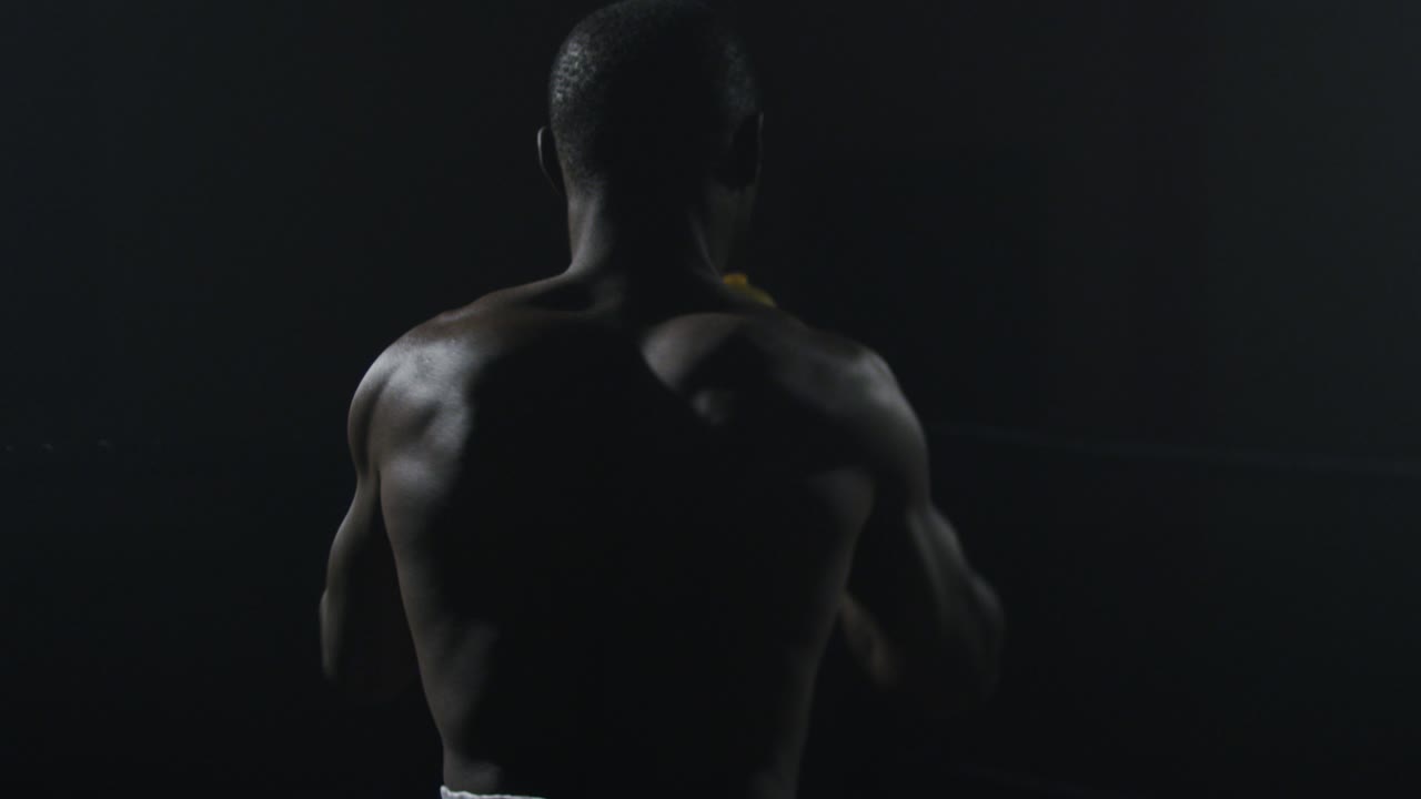 남자 권투 훈련