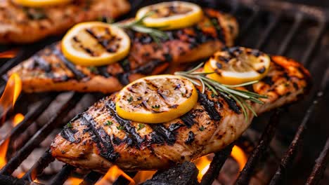 grilled lemon herb chicken breast