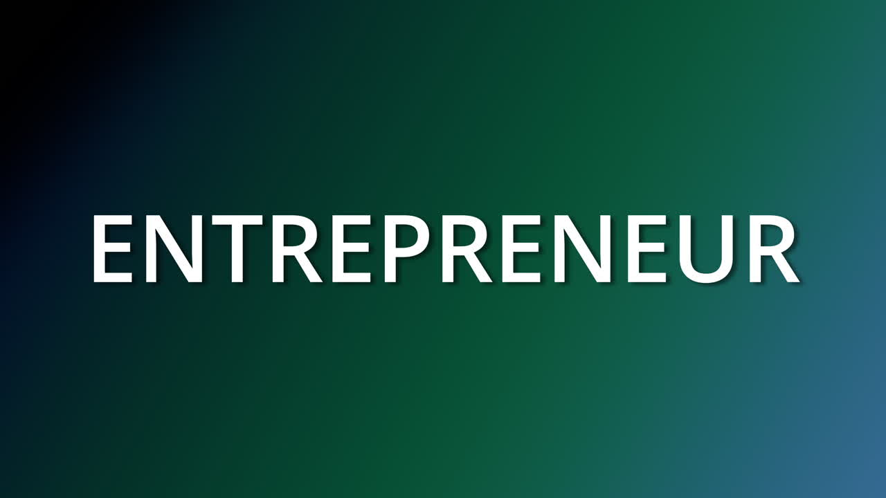 Dynamic entrepreneurial graphic motion showcase urban setting creative visuals inspirational atmosphere