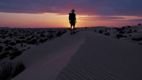 Sunrise Hike in the Desert