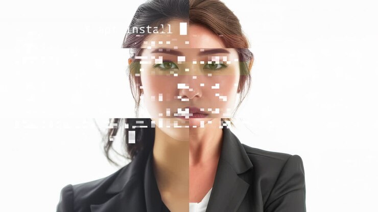 female business people headshots of different ethnicities generated with AI