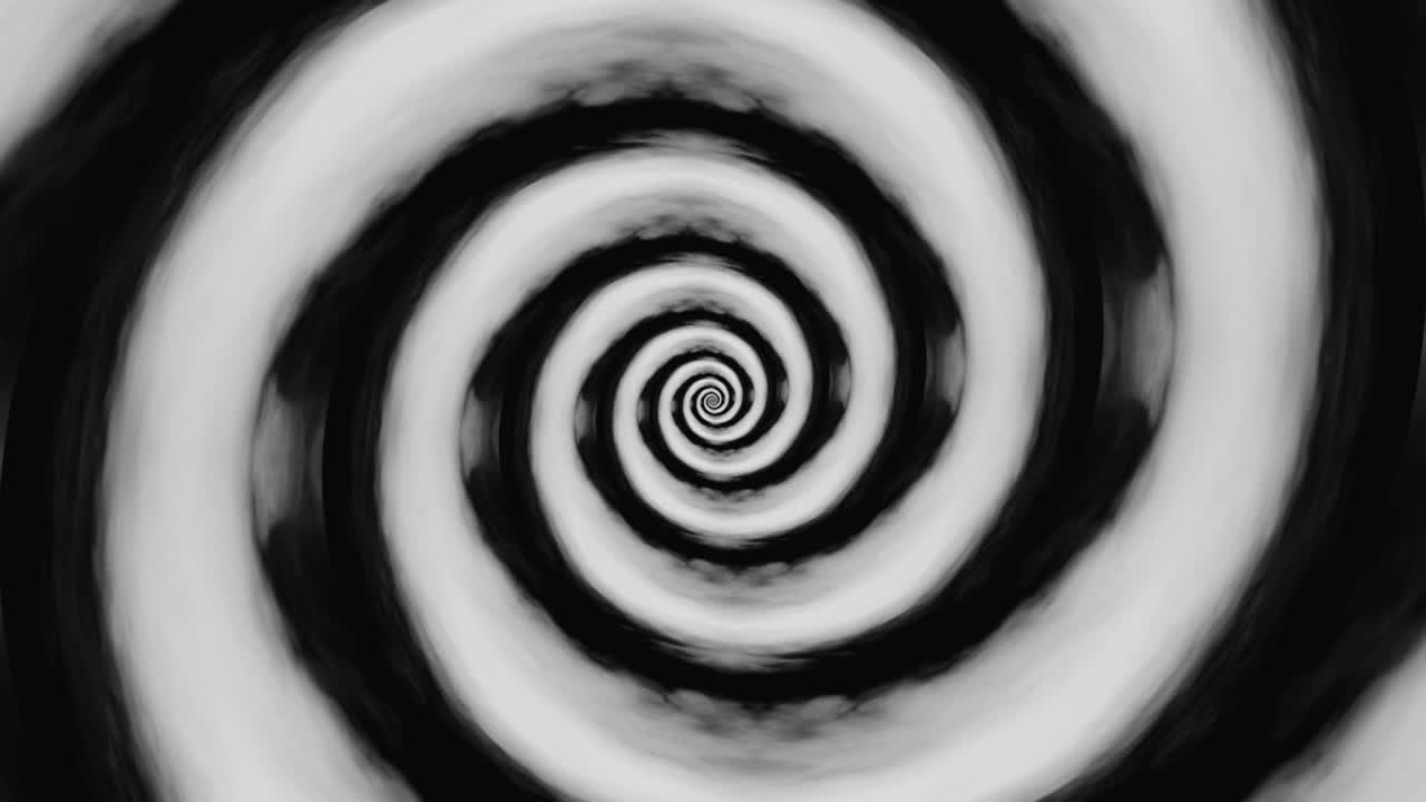 Hypnotic Spiral Spinning Smoke Droste