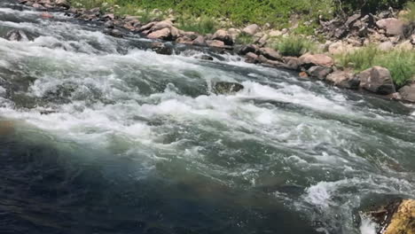 river rapids in the colorado mountains