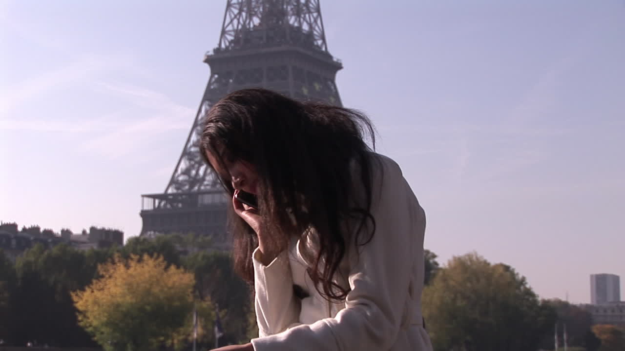 Hispanic woman on phone 3