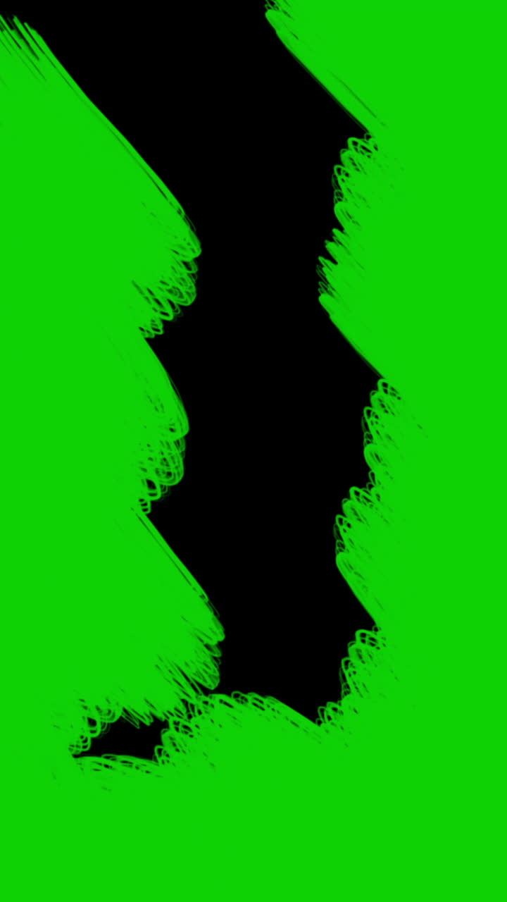 Transizione a Pennellata di Vernice su Green Screen