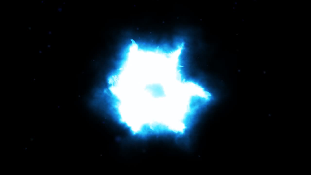 abstracto poderosa energía azul oscuro sobrecarga y cambio a la energía infinita