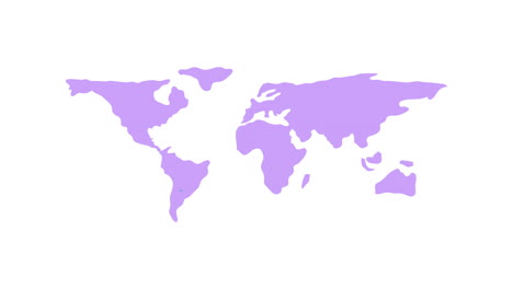 airplane flying over world map illustration