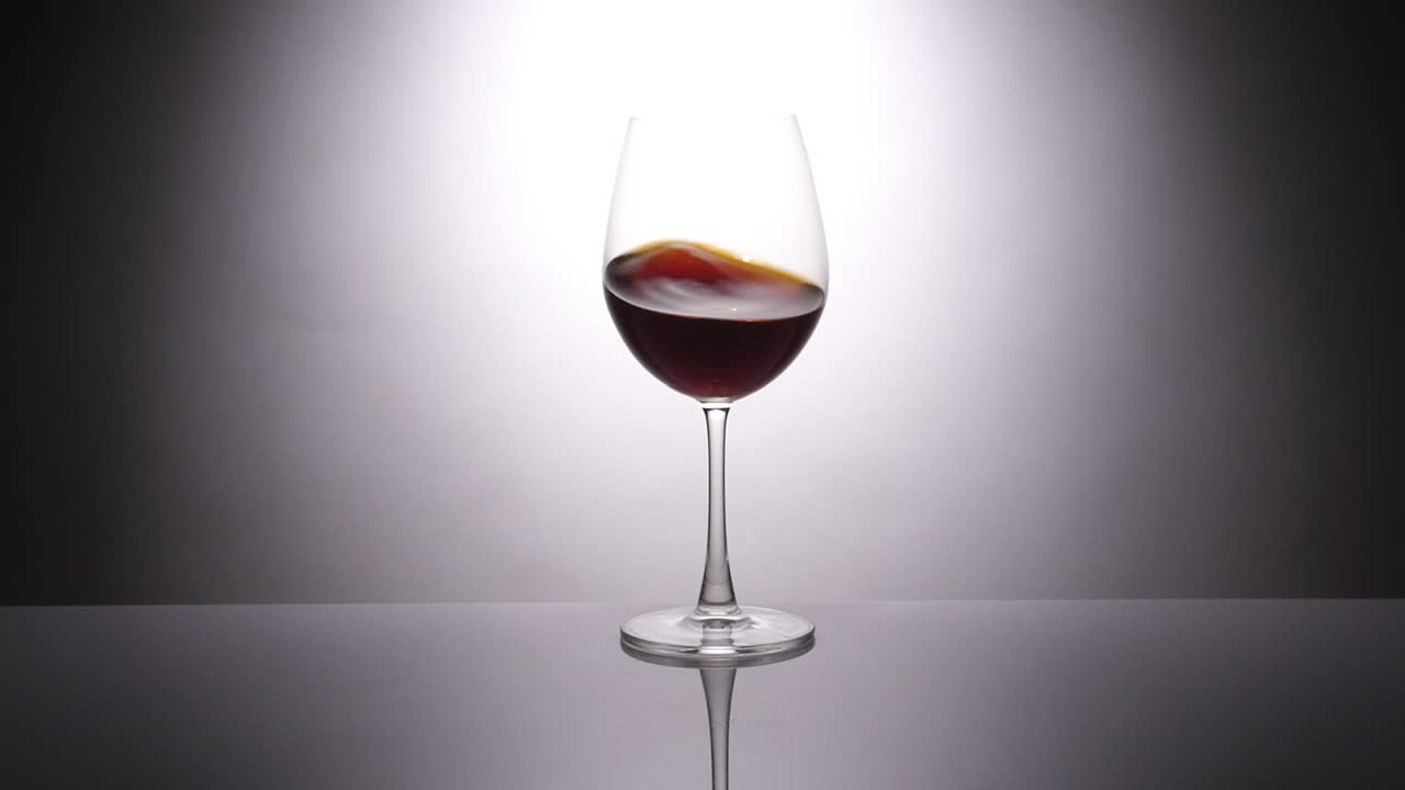Red Wine in a Wine Glass