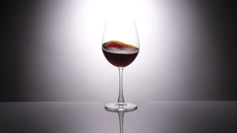 red wine in a wine glass