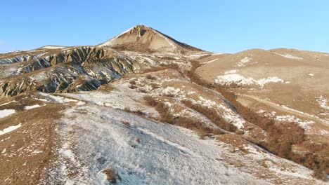 snowy mountain landscape