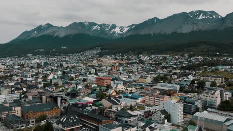 Goverment-House,-Resort-Town-Of-Ushuaia-City-In-Tierra-del-fuego,-Argentina,-Patagonia