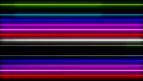 neon line illumination animation motion graphics